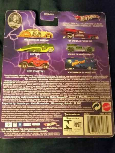Hot Wheels Frankenstein "Double Demon Delivery”  action figure collectible [Barcode 746775170684] - Main Image 2