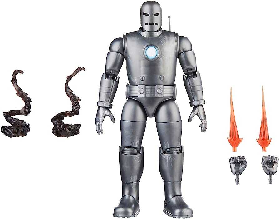Iron Man #1(gray)  (Marvel Legends Series) action figure collectible - Main Image 4