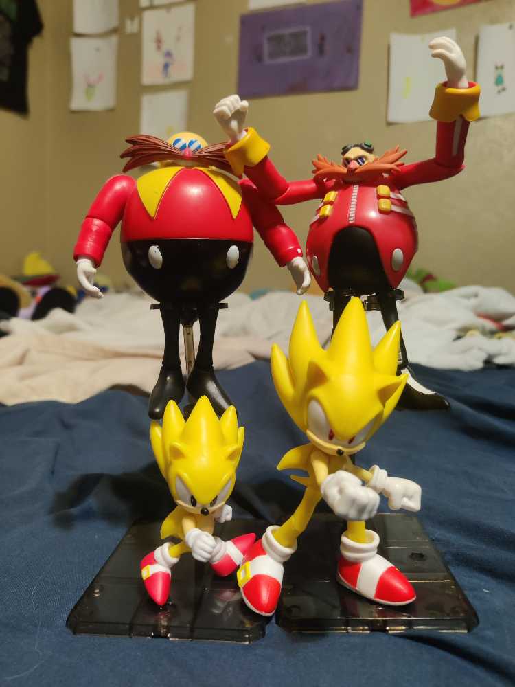 Sonic The Hedgehog Super Sonic Jakks - Jakks Pacific (Sonic The Hedgehog) action figure collectible - Main Image 4