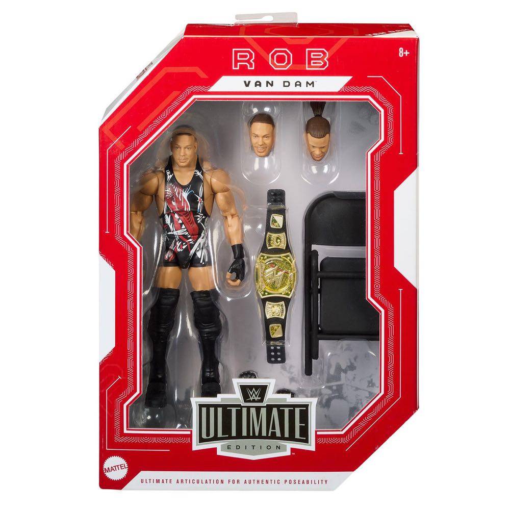Rob Van Dam - Mattel (WWE Ultimate Edition) action figure collectible - Main Image 3