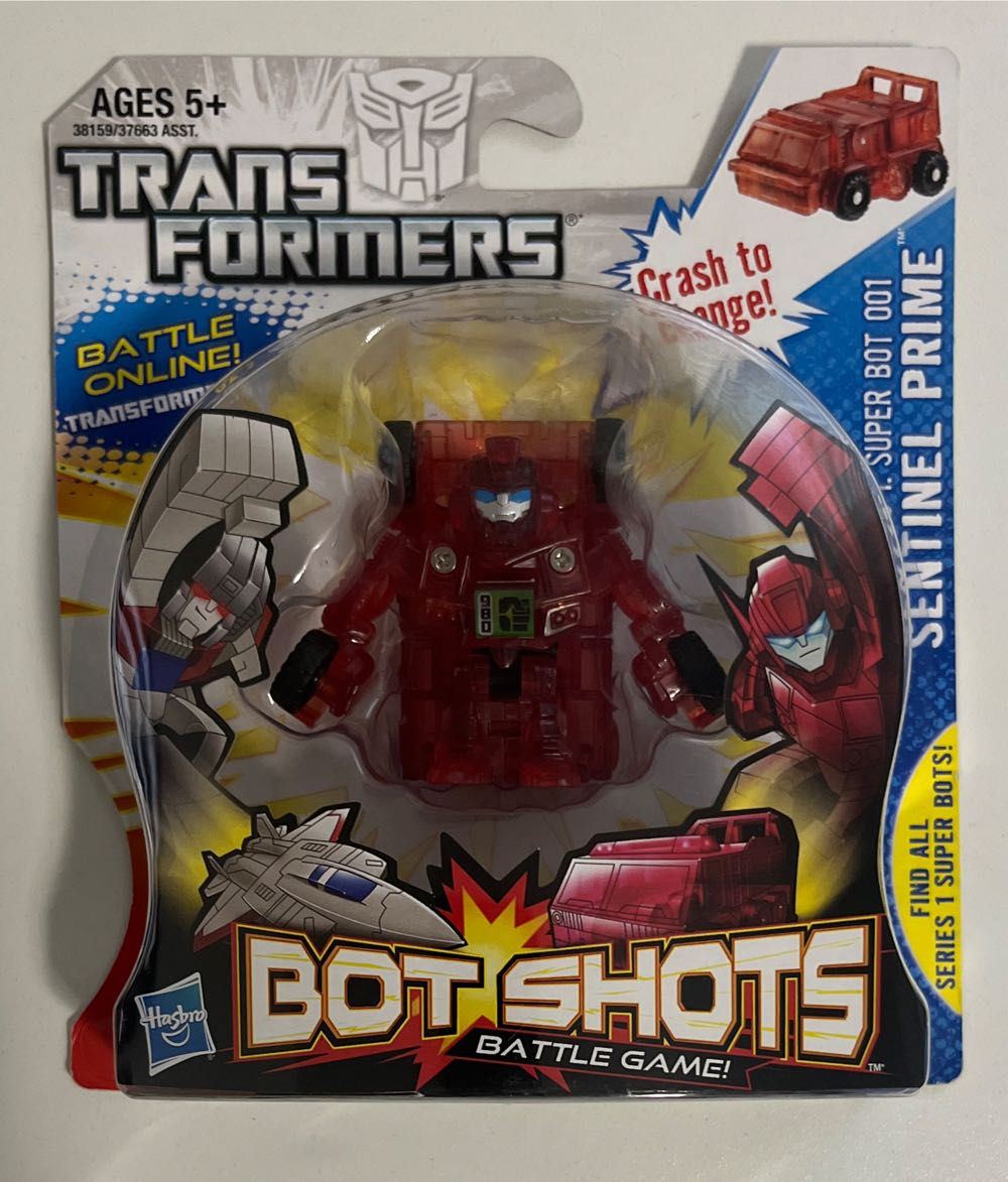 Sentinel Prime - Hasbro (Transformers: Bot Shots) action figure collectible [Barcode 653569691013] - Main Image 1