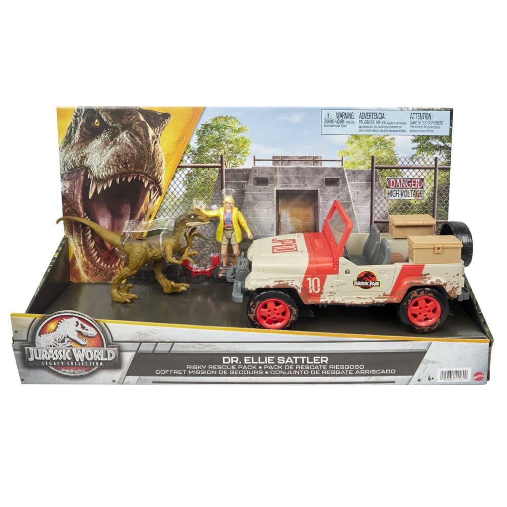Jurassic World: Dr. Ellie Sattler - Mattel (Jurassic World: Legacy Collection) action figure collectible - Main Image 2