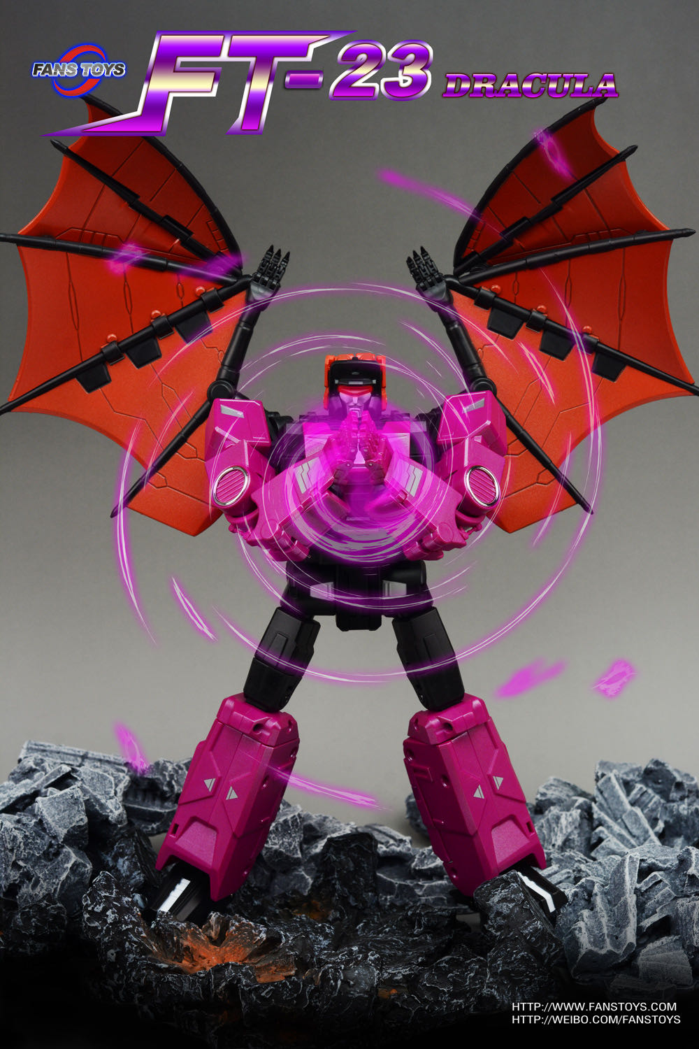 Mindwipe (FT-23 Dracula) - Fans Toys (3rd Party Transformers Masterpiece) action figure collectible - Main Image 3