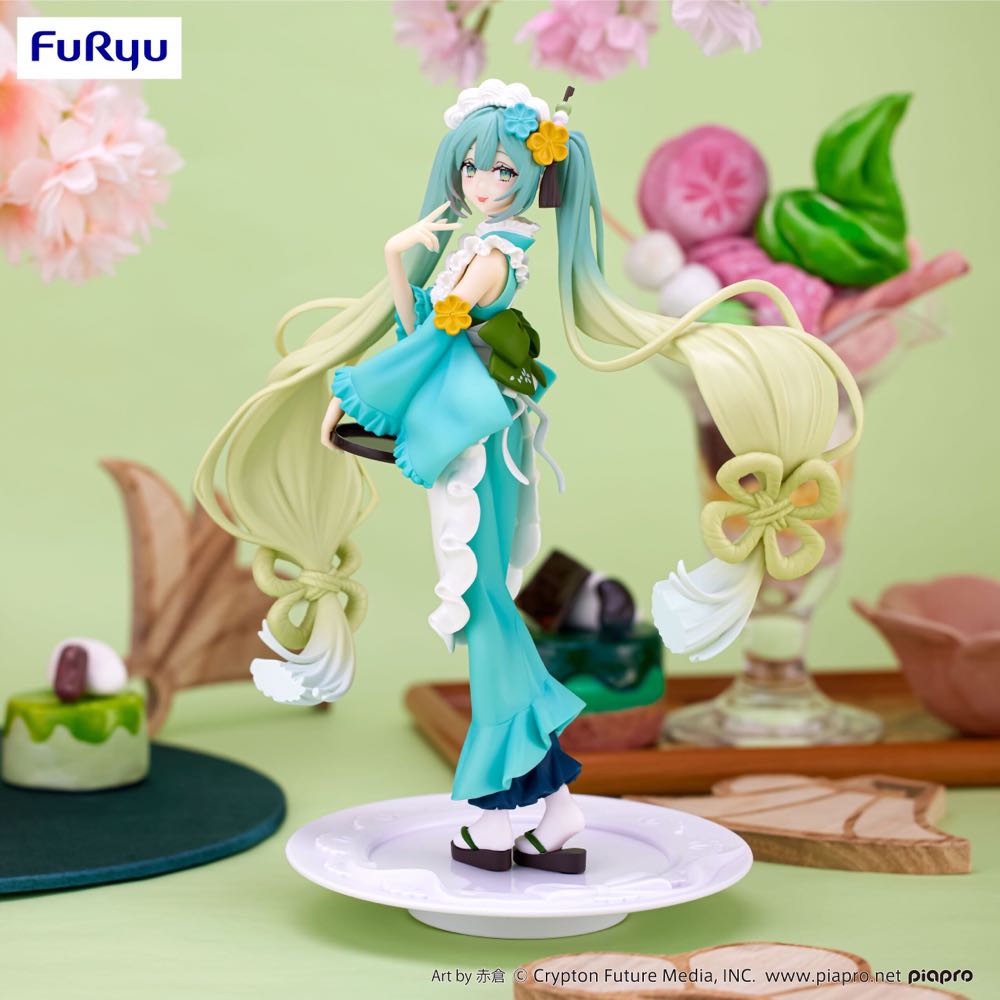 Hatsune Miku: Matcha Green Tea Parfait - FuRyu (Hatsune Miku) action figure collectible - Main Image 2