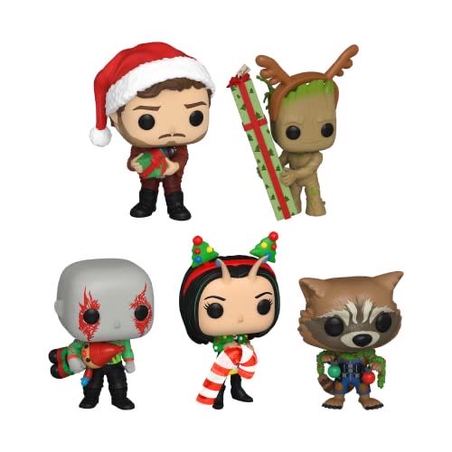 5-Pack Marvel: Holiday Guardians Of The Galaxy - Funko action figure collectible [Barcode 889698663458] - Main Image 1