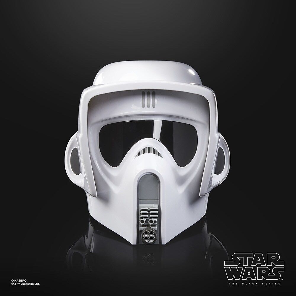 Scout Trooper Helmet - Hasbro (The Black Series Helmet) action figure collectible [Barcode 5010994197131] - Main Image 2