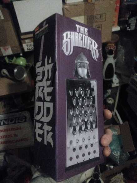 Teenage Mutant Ninja Turtles Shredder Cheese Grater | Official Tmnt Handheld Stainless-steel Kitchen Cheese Slicer - Surreal Entertainment (TMNT) action figure collectible [Barcode 670711176129] - Main Image 2