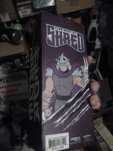 Teenage Mutant Ninja Turtles Shredder Cheese Grater | Official Tmnt Handheld Stainless-steel Kitchen Cheese Slicer - Surreal Entertainment (TMNT) action figure collectible [Barcode 670711176129] - Main Image 3