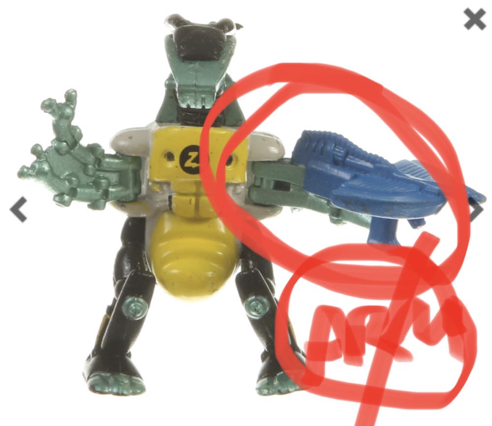 Zbots: Firemyte - Galoob (Zbots: Bitebots) action figure collectible - Main Image 1