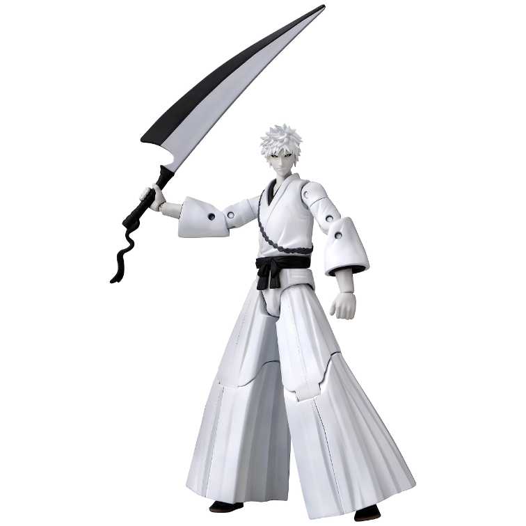 Bleach (White Ichigo) - Bandai America (Bleach Anime Heroes) action figure collectible [Barcode 045557369743] - Main Image 3