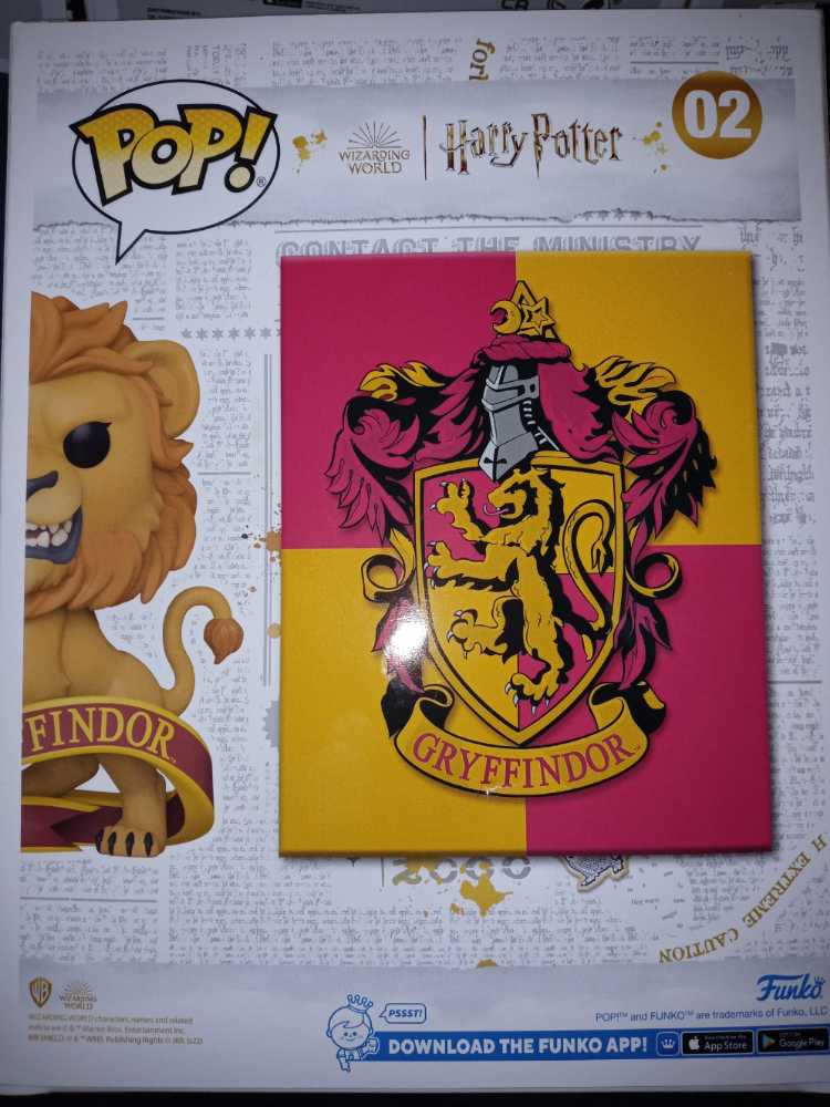 Art Cover: Harry Potter Gryffindor #02 - Funko (Harry Potter) (Harry Potter) action figure collectible [Barcode 889698663090] - Main Image 2