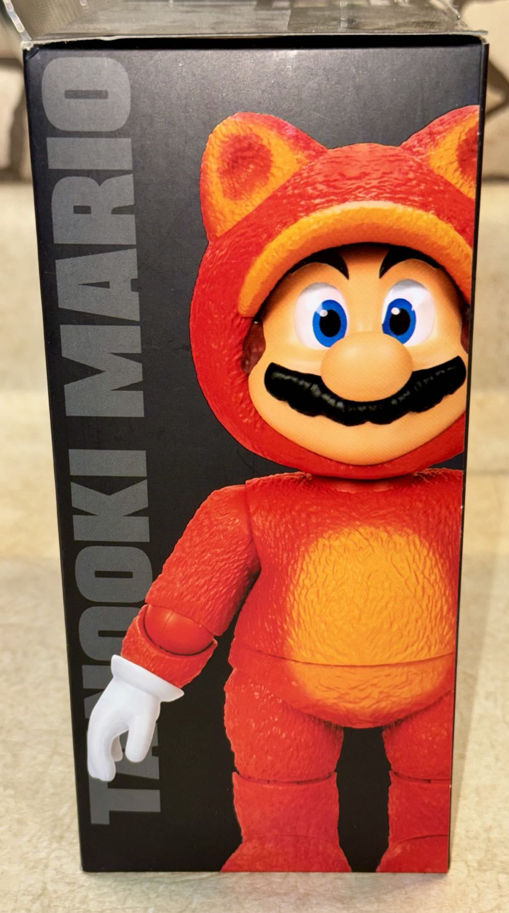 Super Mario - Movie - Tanooki Mario - Jacks Pacific (The Super Mario Bros. Movie) action figure collectible [Barcode 192995418202] - Main Image 3