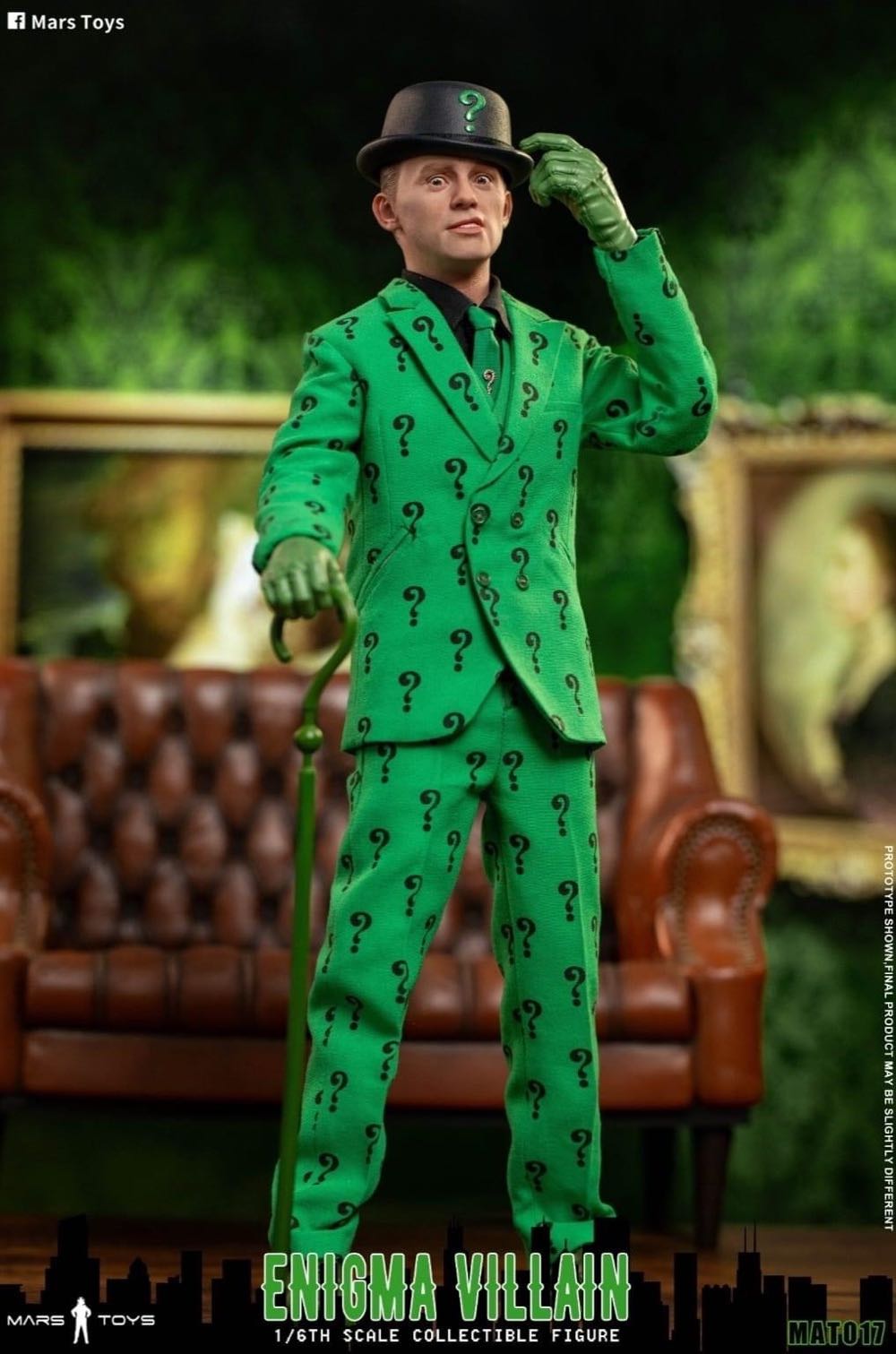 Enigma Villain (Riddler) - Mars Toys (Batman (1966)) action figure collectible - Main Image 2