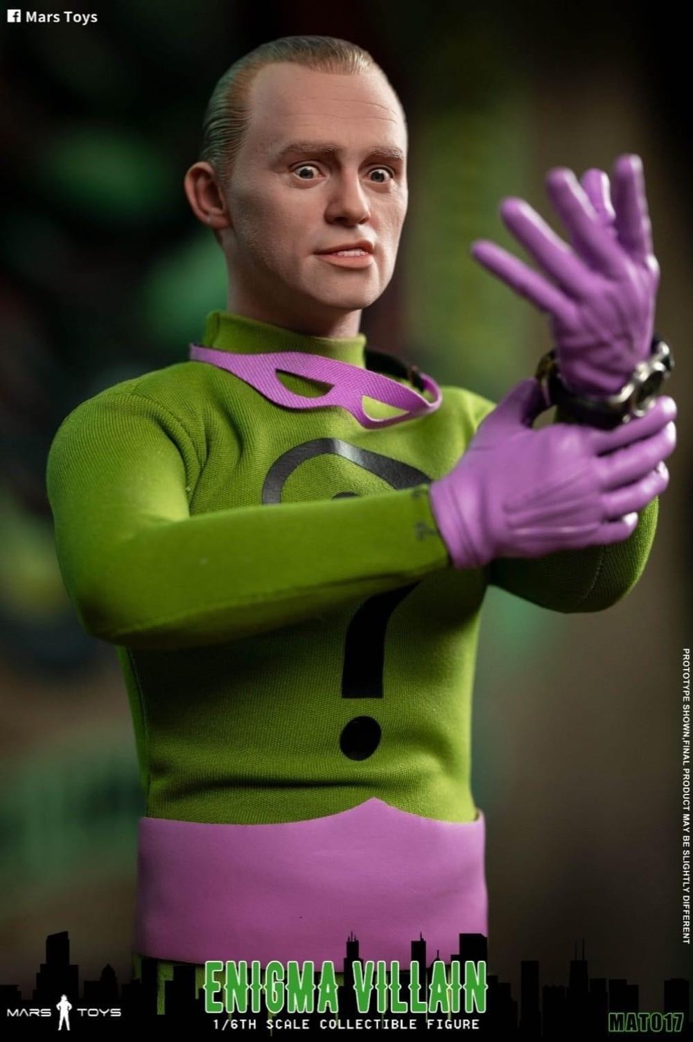 Enigma Villain (Riddler) - Mars Toys (Batman (1966)) action figure collectible - Main Image 3