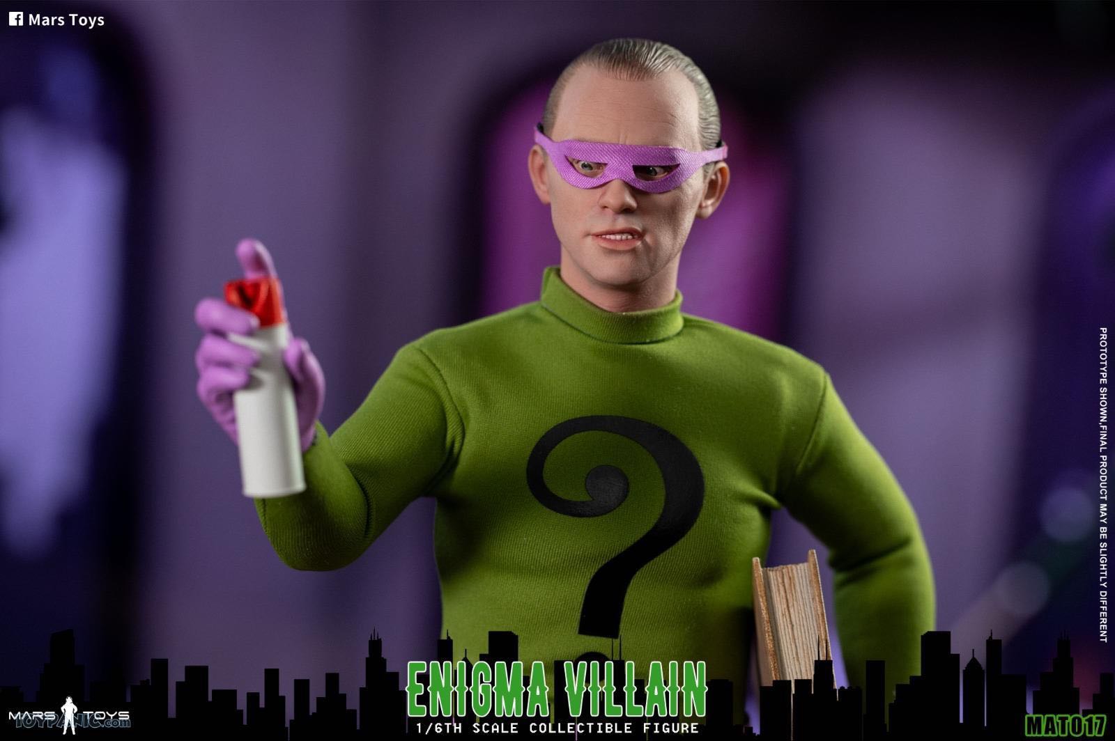 Enigma Villain (Riddler) - Mars Toys (Batman (1966)) action figure collectible - Main Image 5