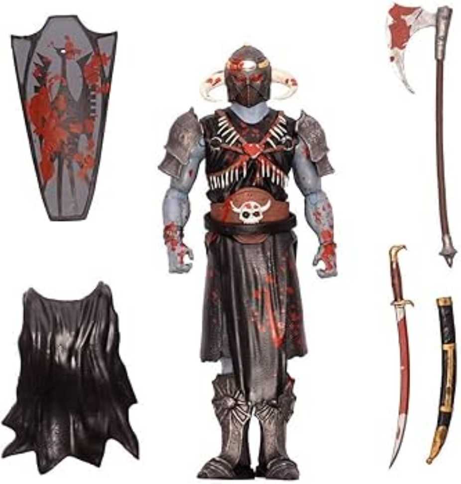 Incendium Frank Frazetta’s Death Dealer Blood Splatter Exclusive Figure SDCC 2022  action figure collectible [Barcode 859301007573] - Main Image 2