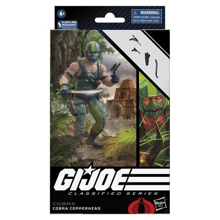 #72 Cobra Copperhead - Hasbro (G.I. Joe) action figure collectible [Barcode 5010996114808] - Main Image 3