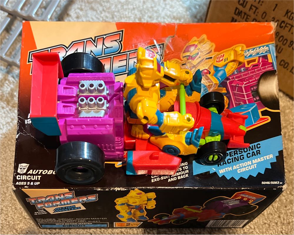 Circuit - Takara (Transformers G1 ActionMasters) action figure collectible [Barcode 5010995035401] - Main Image 2