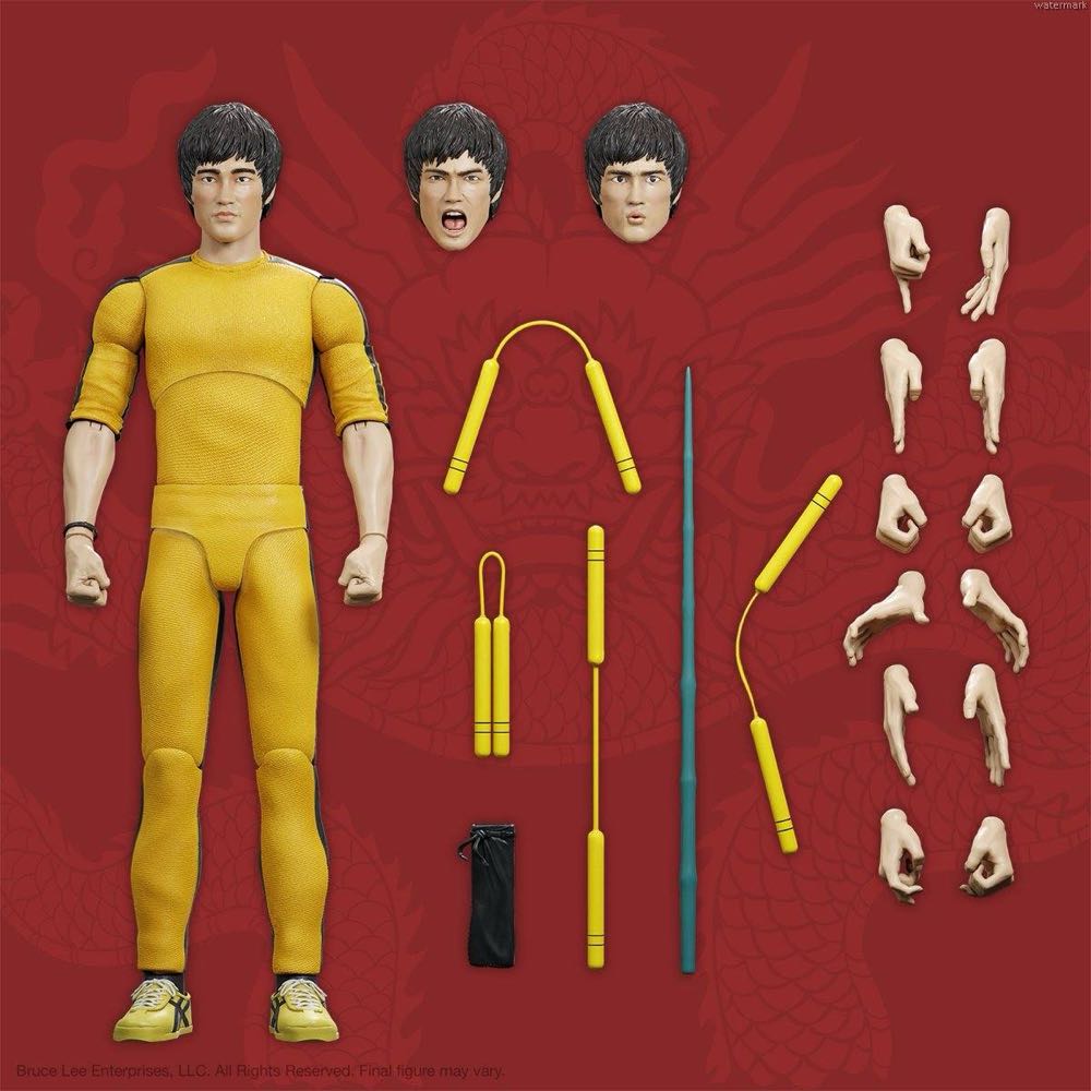 zMovie Legends: Game Of Death - Bruce Lee (The Challenger) - Super 7 (Super 7 Ultimates) action figure collectible [Barcode 840049823372] - Main Image 3