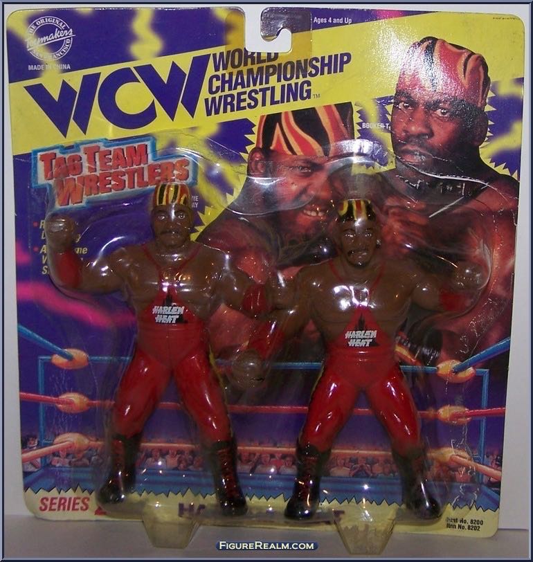Harlem Heat [Red Tights] - Original San Francisco Toymakers (WCW - OSFTM) action figure collectible - Main Image 1