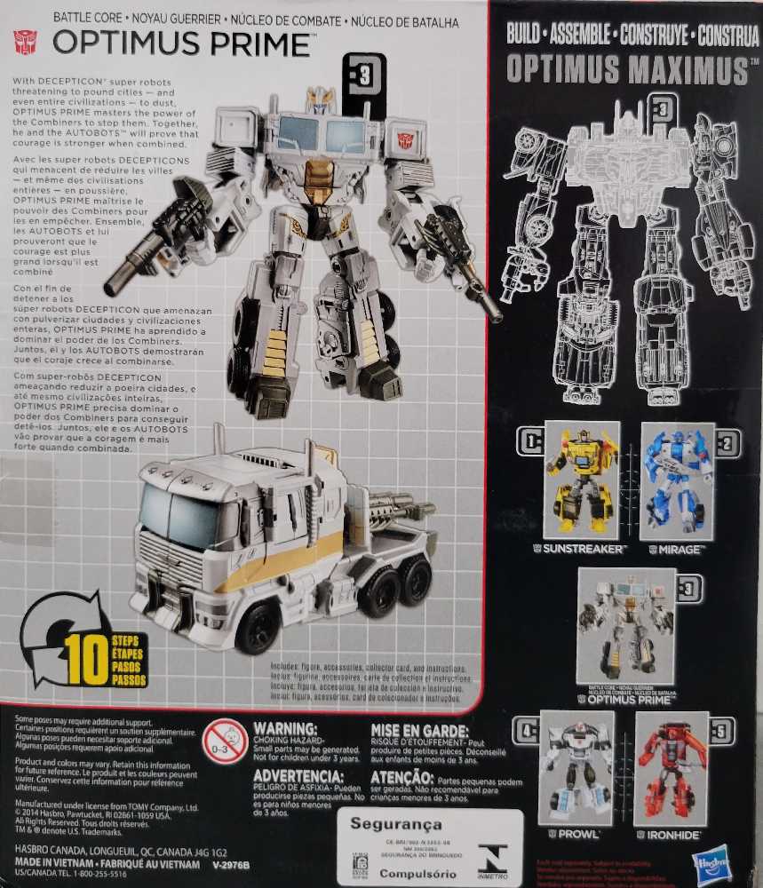 Optimus Prime White Leader - Hasbro (Combiner Wars) action figure collectible - Main Image 3