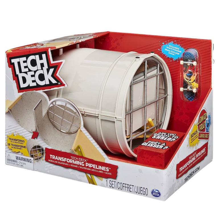 Tech Deck: Transforming Pipelines - Spin Master (Modular Skatepark) action figure collectible - Main Image 3