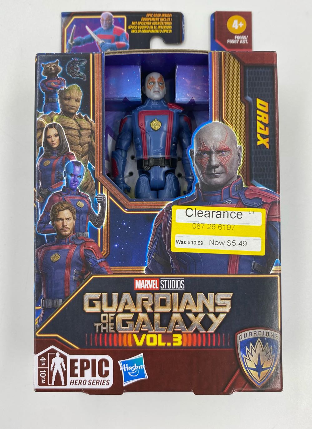 Marvel: Drax - Hasbro (Epic Hero Series) action figure collectible - Main Image 3