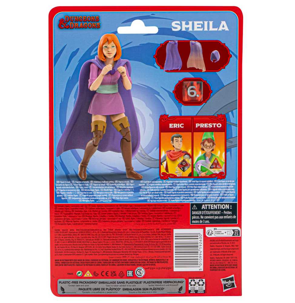 Dungeons & Dragons - Sheila - Hasbro (Dungeons & Dragons) (Dungeons & Dragons) action figure collectible [Barcode 5010994192600] - Main Image 3