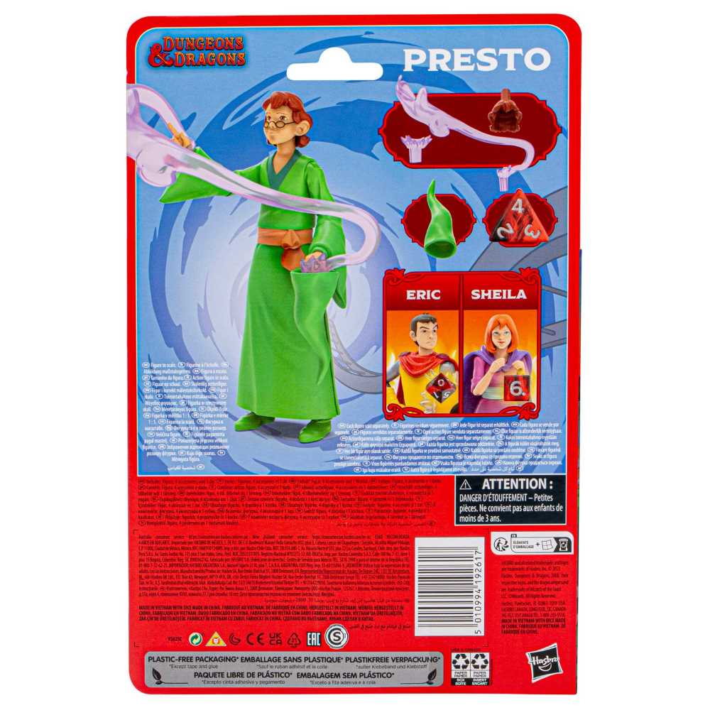 Presto - Hasbro (Dungeons & Dragons) action figure collectible [Barcode 5010994192617] - Main Image 2