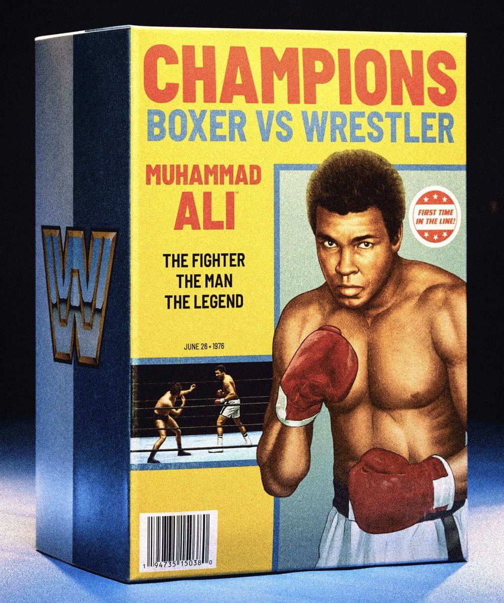 Muhammad Ali - Mattel (Mattel Ultimate Edition) action figure collectible [Barcode 194735150380] - Main Image 2
