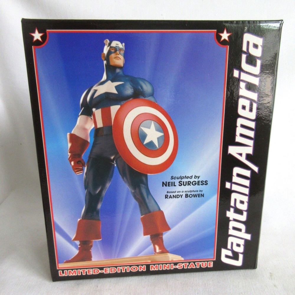 Captain America Mini-Statue - Bowen Designs (Captain America) action figure collectible - Main Image 1