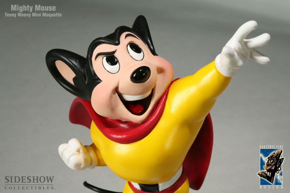 Mighty Mouse Maquette - Electric Tiki Design (Mighty Mouse) action figure collectible [Barcode 747720210332] - Main Image 3