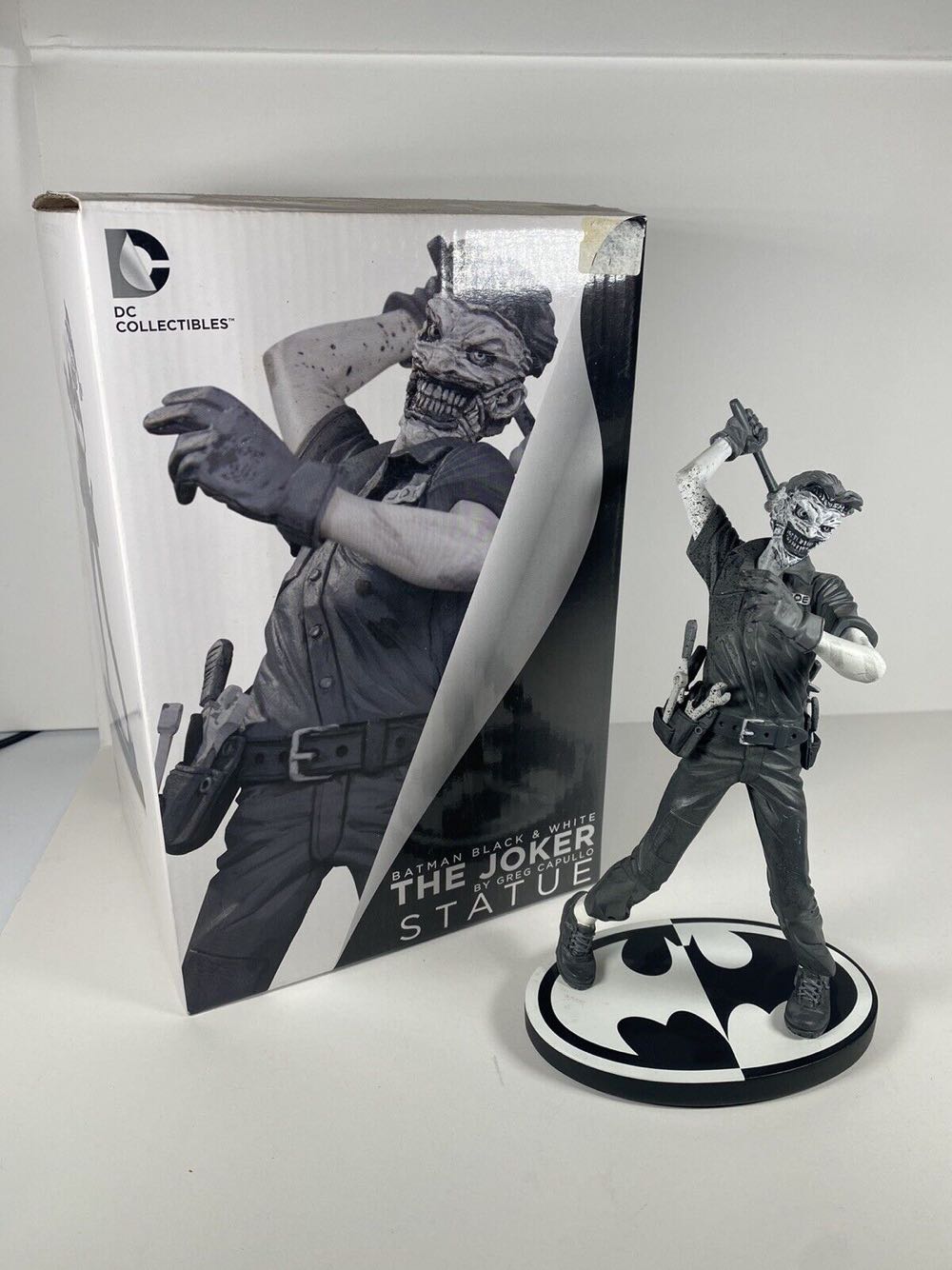 Batman Black & White: The Joker By Greg Capullo - DC Collectibles (Batman Black & White) action figure collectible [Barcode 761941314143] - Main Image 2
