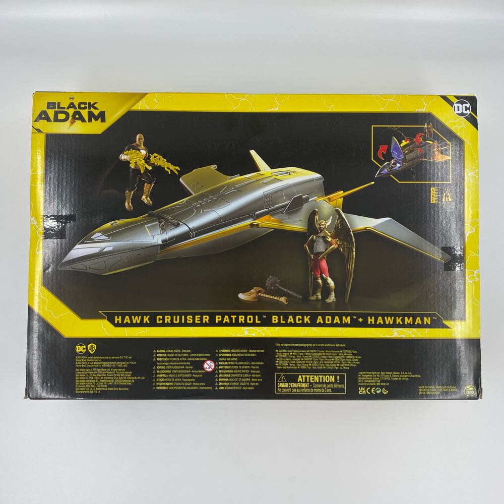 DC: Hawk Cruiser Patrol - Spin Master (Black Adam) action figure collectible - Main Image 4