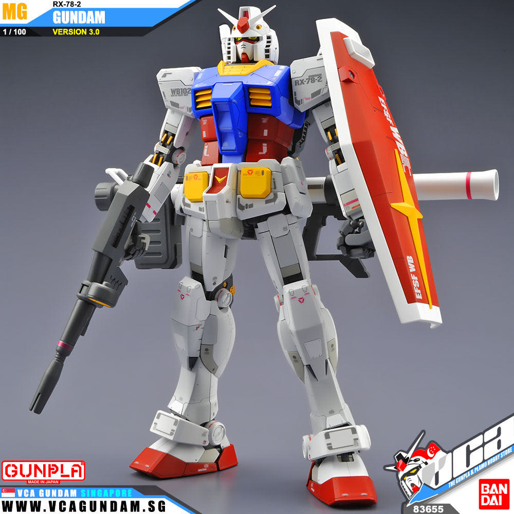 MG RX-78-2 Ver. 3.0 - Bandai (Master Grade) action figure collectible - Main Image 2