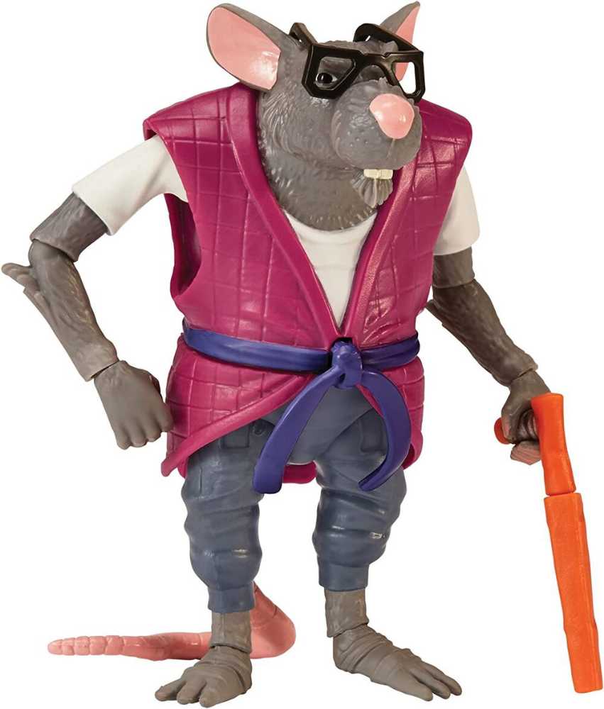 Splinter - Playmates (TMNT) (Teenage Mutant Ninja Turtles: Mutant Mayhem) action figure collectible [Barcode 043377832867] - Main Image 3