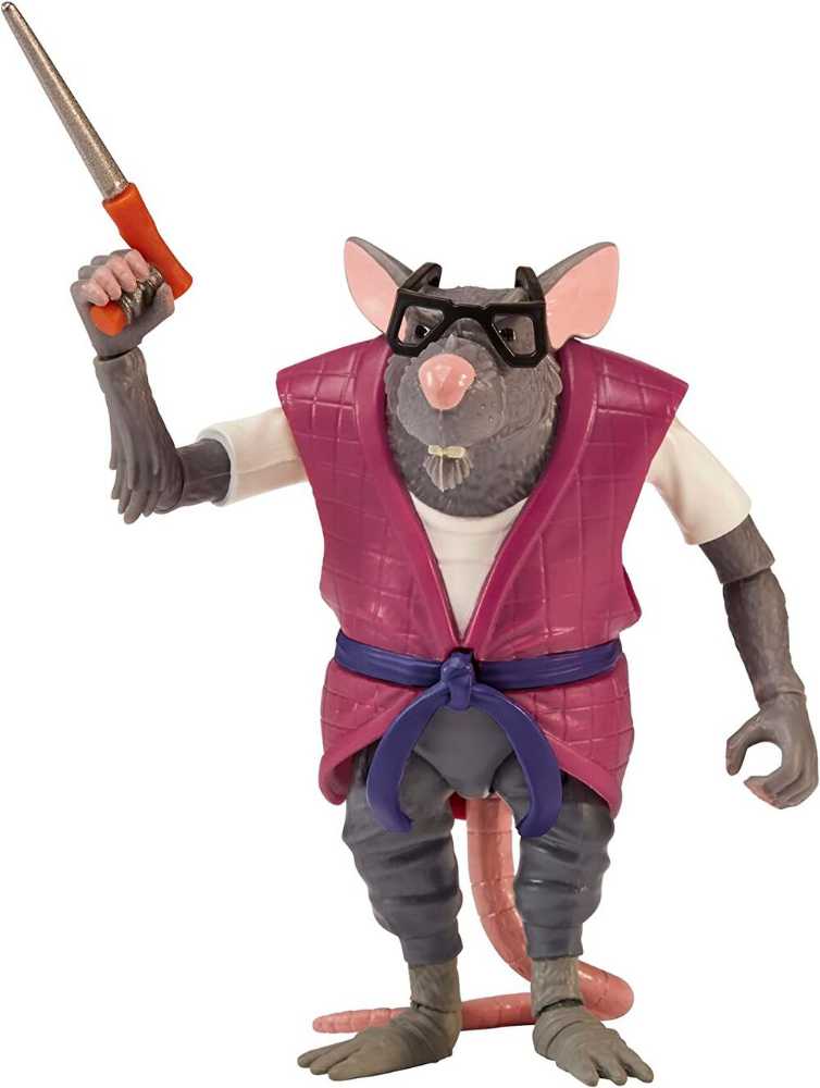 Splinter - Playmates (TMNT) (Teenage Mutant Ninja Turtles: Mutant Mayhem) action figure collectible [Barcode 043377832867] - Main Image 4