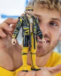 Logan Paul - Mattel (WWE Mattel Creations Exclusive Ultimate Logan Paul) action figure collectible [Barcode 194735159178] - Main Image 2