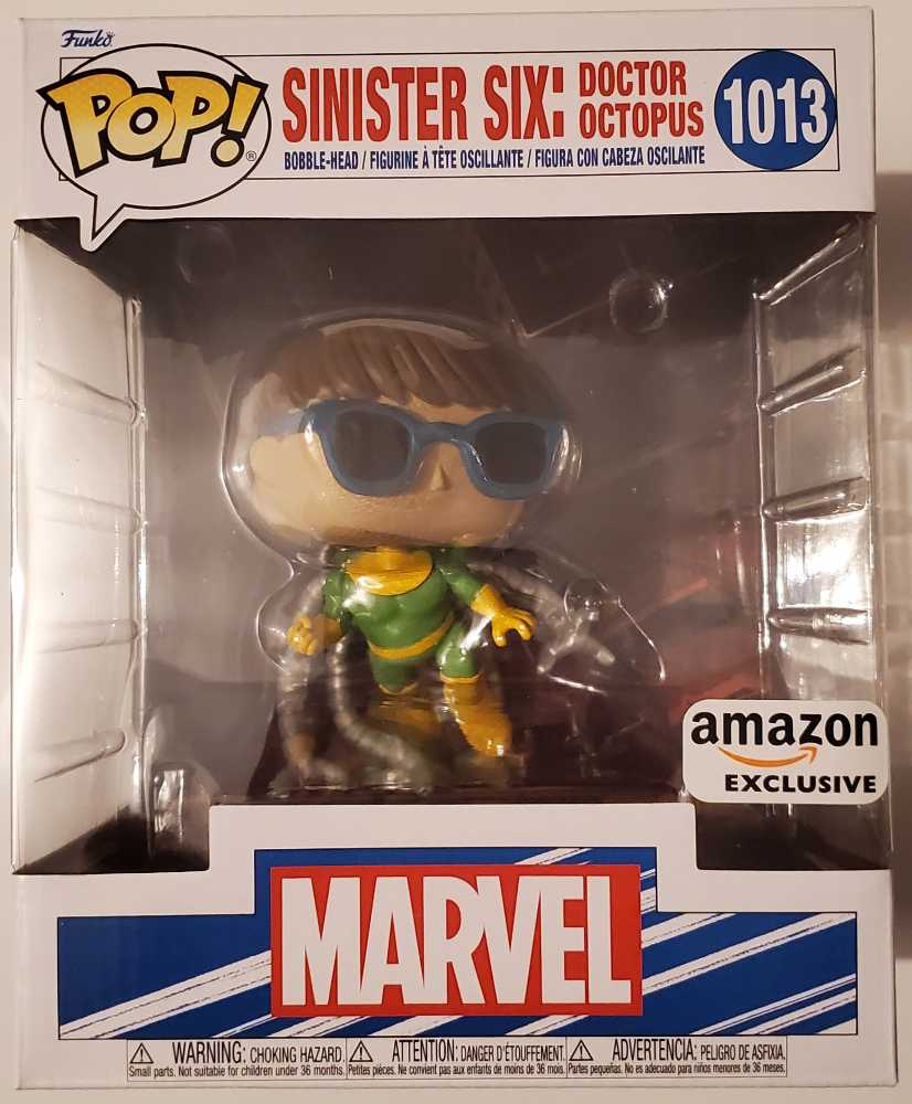 Funko Pop! MARVEL Sinister Six #1: Doctor Octopus 1013 Beyond Amazing Collection (Amazon Exclusive) - Funko (Spider-Man) action figure collectible [Barcode 889698609029] - Main Image 2
