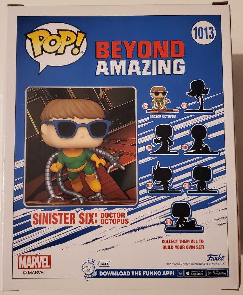 Funko Pop! MARVEL Sinister Six #1: Doctor Octopus 1013 Beyond Amazing Collection (Amazon Exclusive) - Funko (Spider-Man) action figure collectible [Barcode 889698609029] - Main Image 4