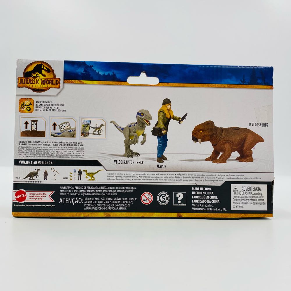 Jurassic World: Velociraptor ‘Beta’ - Mattel (Jurassic World Dominion) action figure collectible - Main Image 4