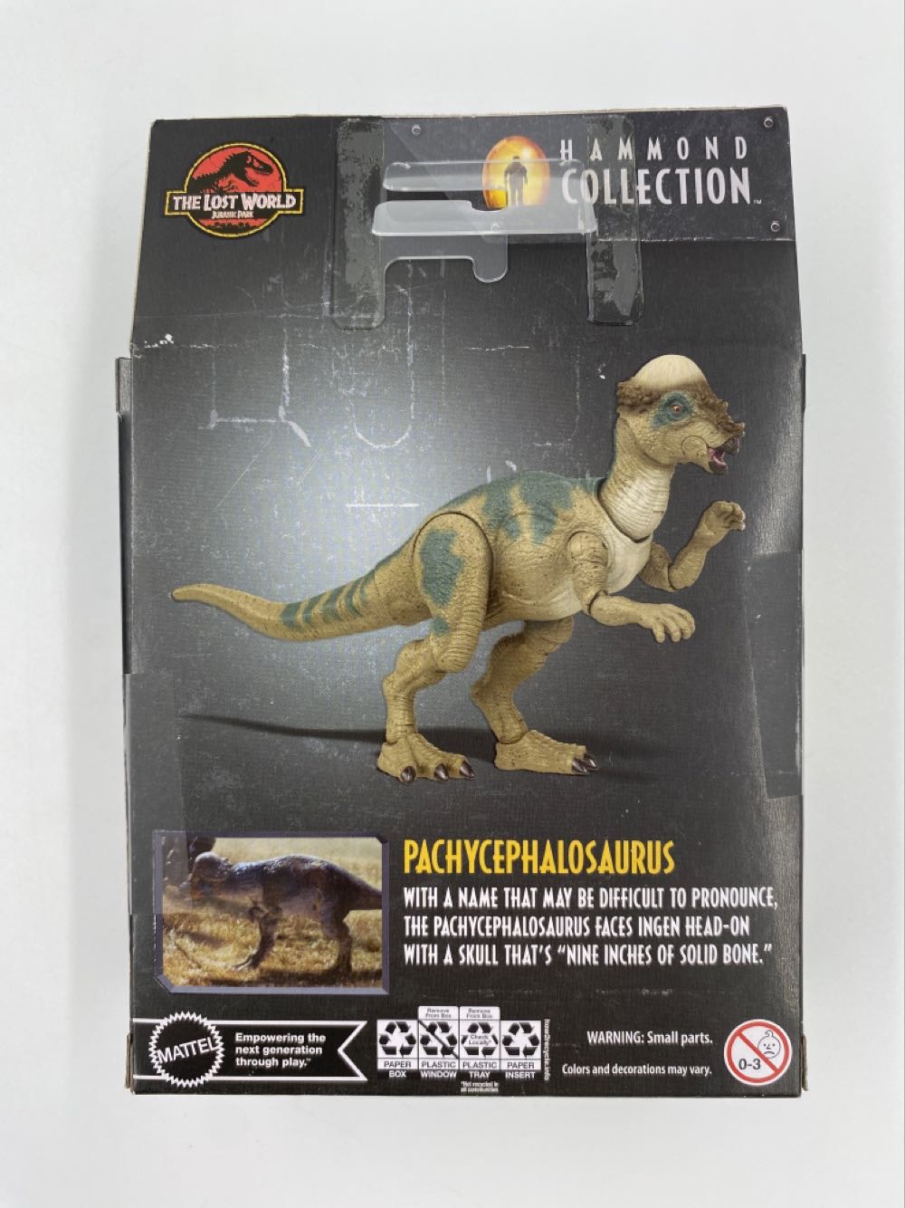 Jurassic Park: Pachycephalosaurus - Mattel (Hammond Collection) action figure collectible - Main Image 4