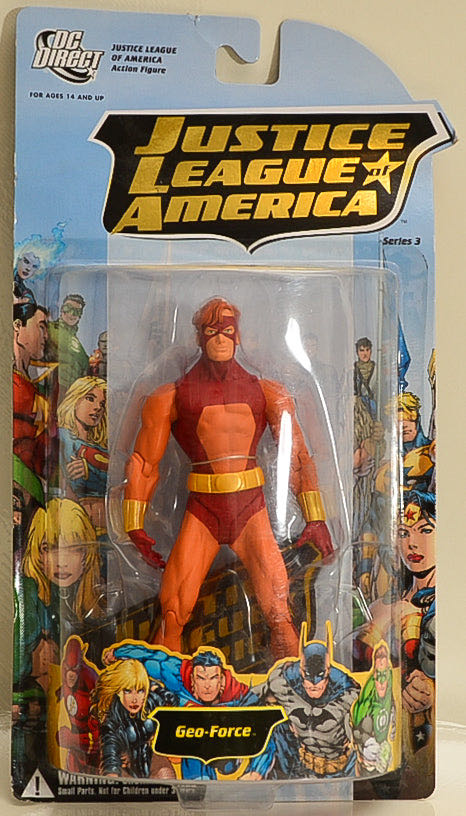 Geo-Force - DC Direct (Justice League Of America) action figure collectible - Main Image 2