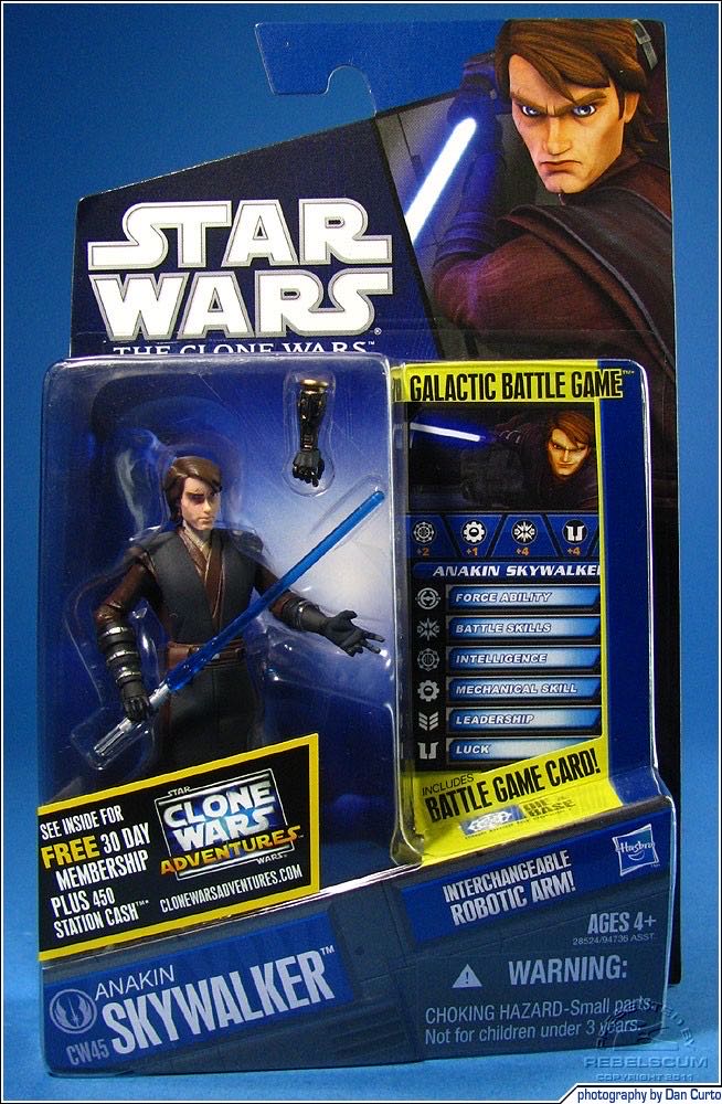 Star Wars: Anakin Skywalker (CW45) - Hasbro (Star Wars: The Clone Wars) action figure collectible - Main Image 2