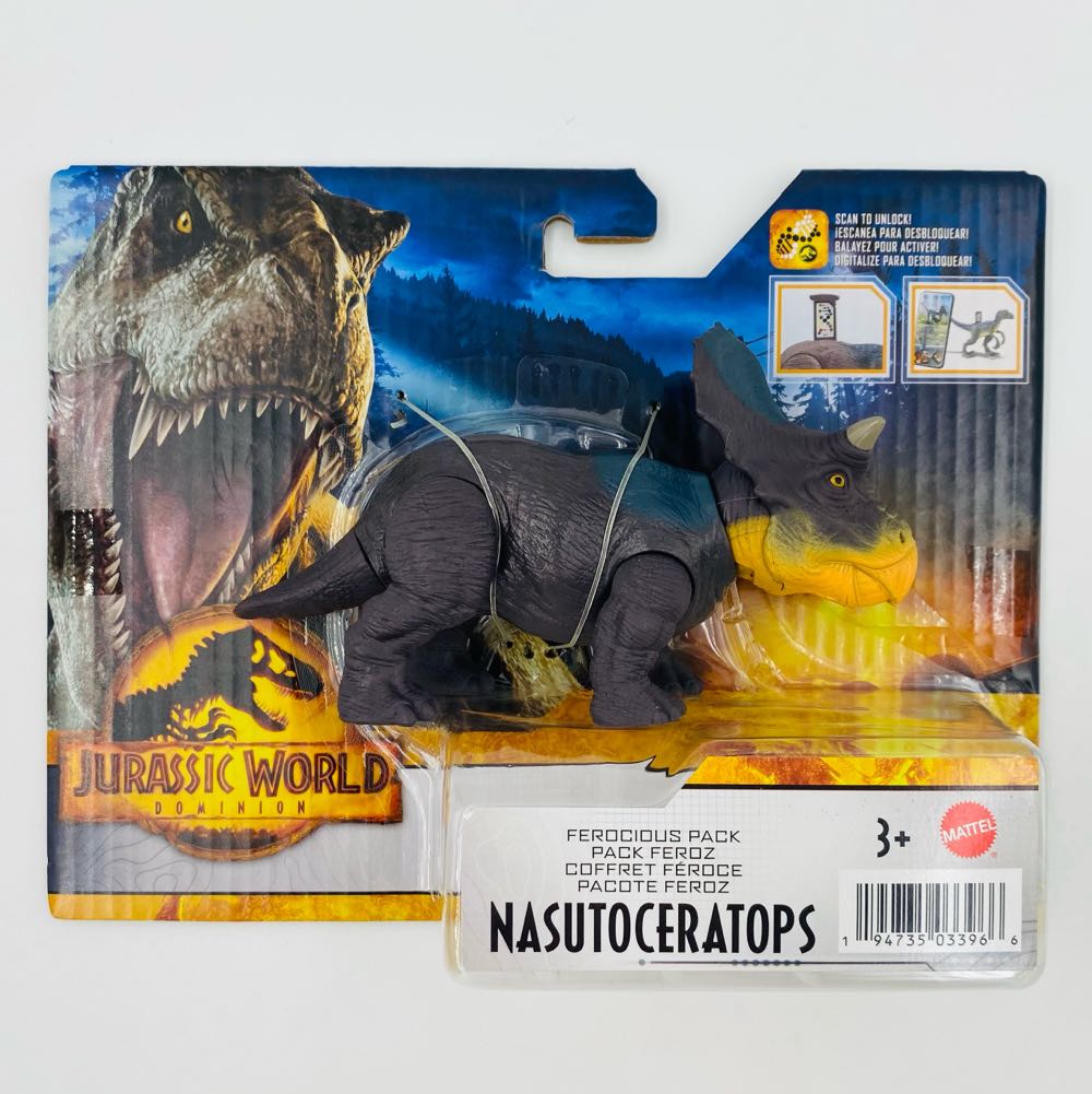Jurassic World: Nasutoceratops - Mattel (Jurassic World Dominion) action figure collectible - Main Image 2