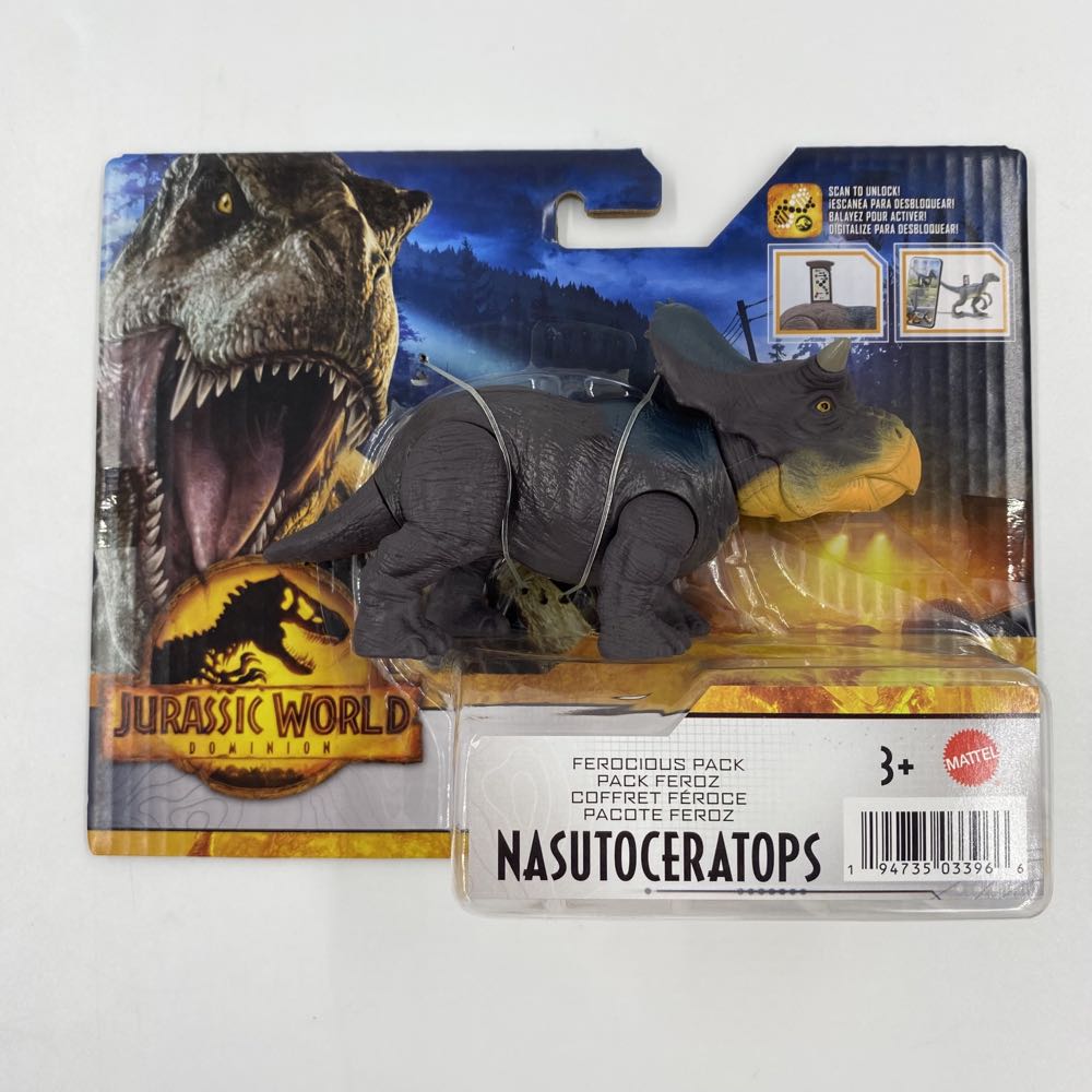 Jurassic World: Nasutoceratops - Mattel (Jurassic World Dominion) action figure collectible - Main Image 3
