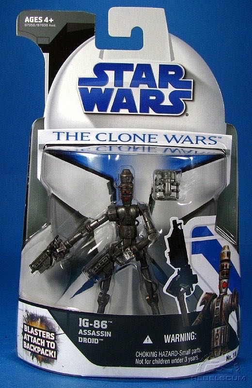 Star Wars: IG-86 (CW18) - Hasbro (Star Wars: The Clone Wars) action figure collectible - Main Image 2