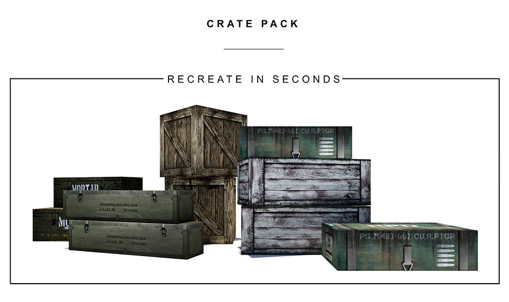 Crate Pack (1/12) - Extreme-Sets Inc (Accesories) action figure collectible - Main Image 2