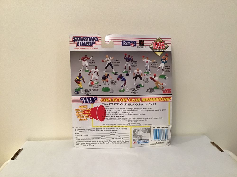 Joe Montana - Kenner action figure collectible - Main Image 2