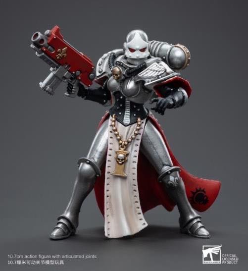 Adepta Sororitas - Battle Sisters Order of the Argent Shroud - Sister Irmengard - Joy Toy (Warhammer 40K) action figure collectible - Main Image 3